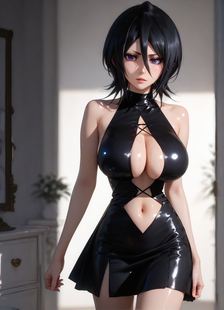RUKIA [BLEACH] Sexy Dress-pixiv插画-作品交流服务