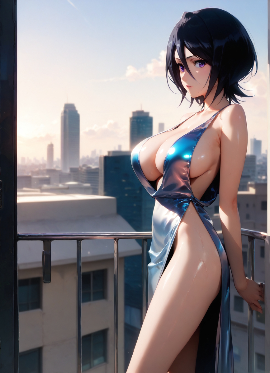 RUKIA [BLEACH] Sexy Dress-pixiv插画-作品交流服务