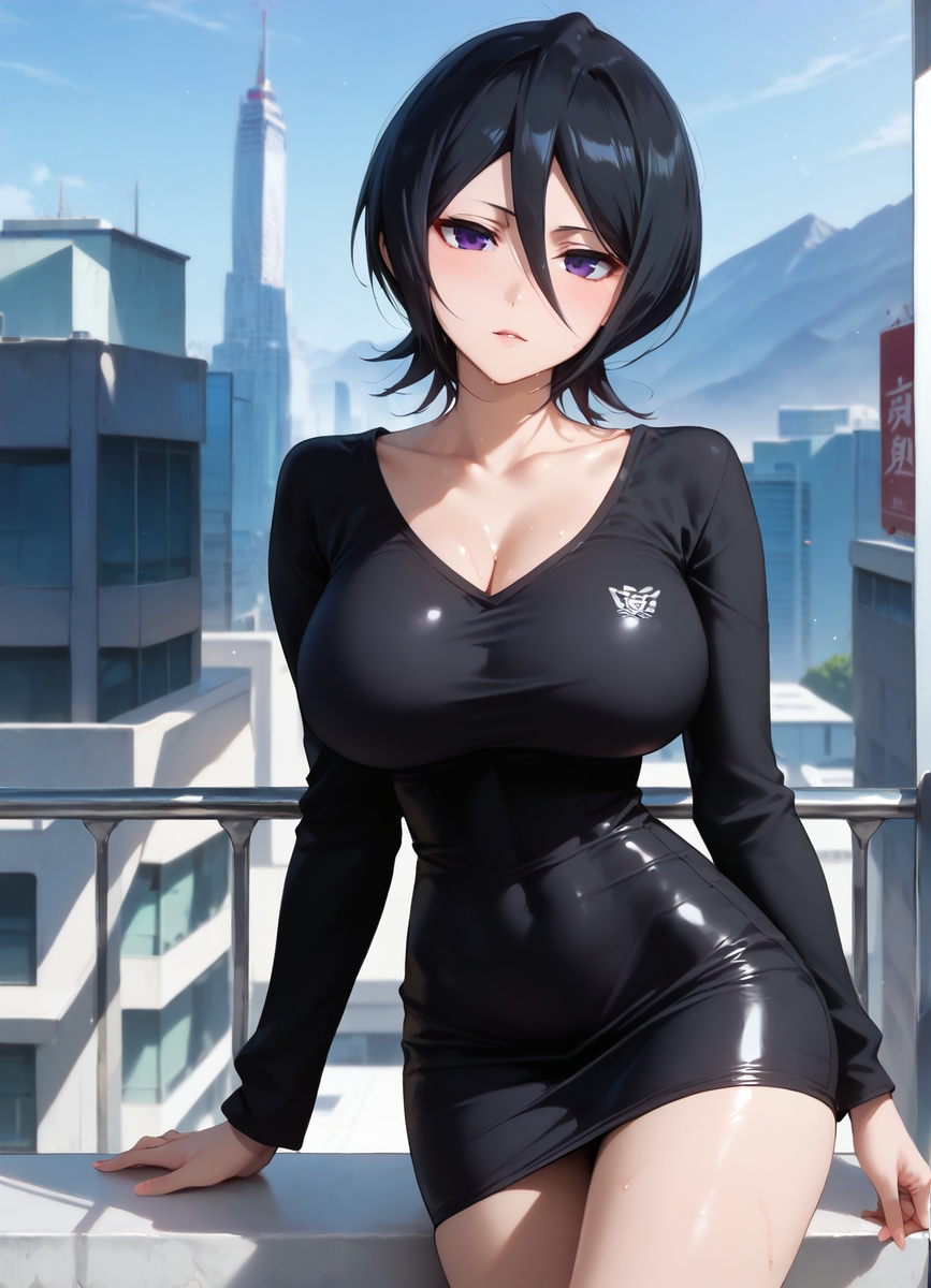 RUKIA [BLEACH] Sexy Dress-pixiv插画-作品交流服务