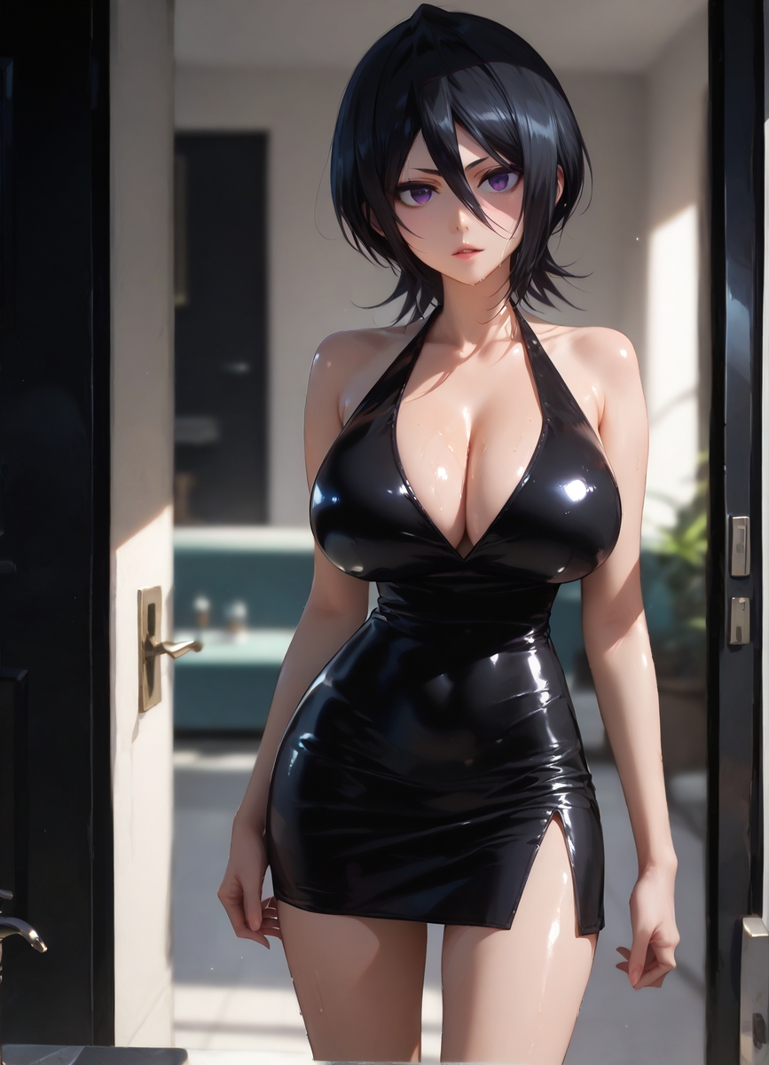 图片[7]-RUKIA [BLEACH] Sexy Dress-pixiv插画-作品交流服务