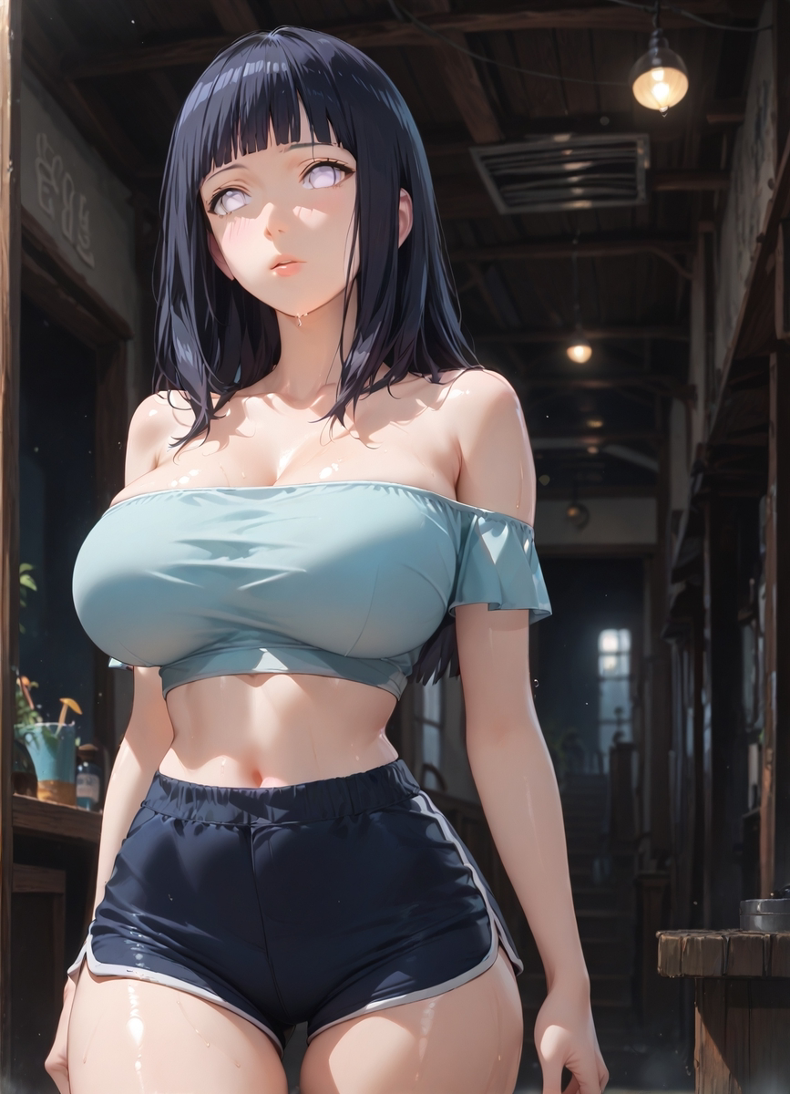 Hinata in Sexy Clothes [MILF]-pixiv插画-作品交流服务