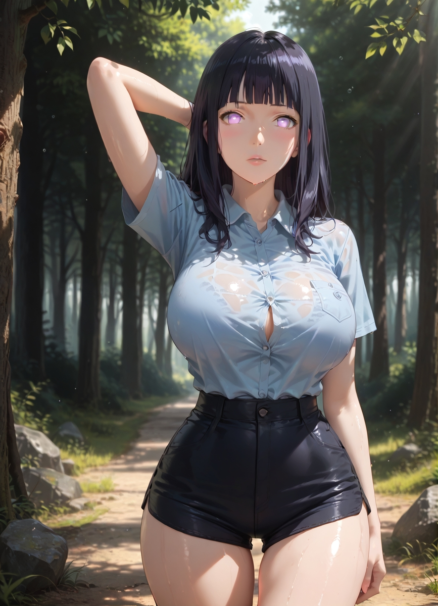 图片[9]-Hinata in Sexy Clothes [MILF]-pixiv插画-作品交流服务