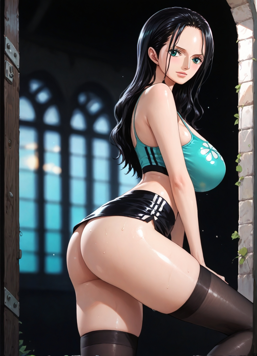 Daily Outfit - Nico Robin ニコ・ロビン-pixiv插画-作品交流服务
