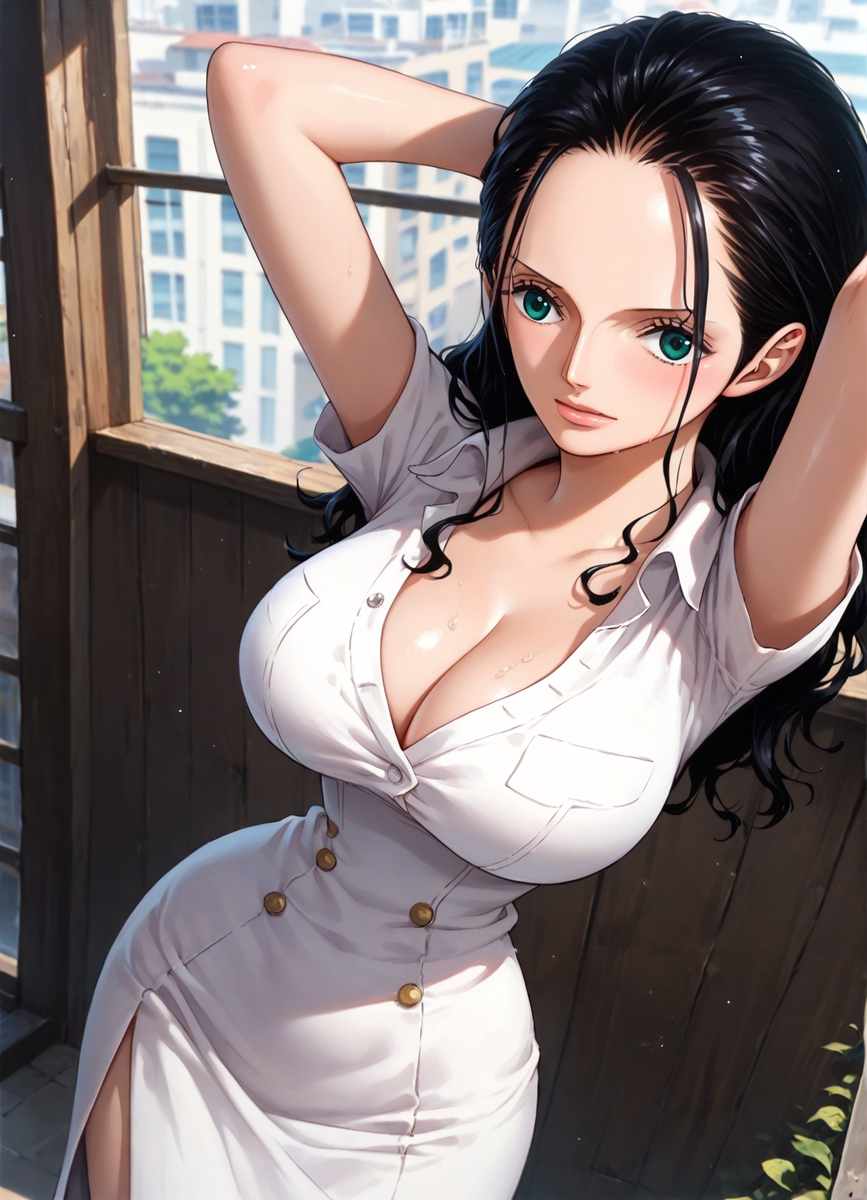Daily Outfit - Nico Robin ニコ・ロビン-pixiv插画-作品交流服务