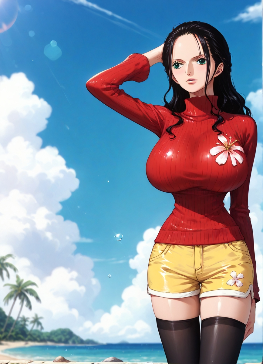 Daily Outfit - Nico Robin ニコ・ロビン-pixiv插画-作品交流服务