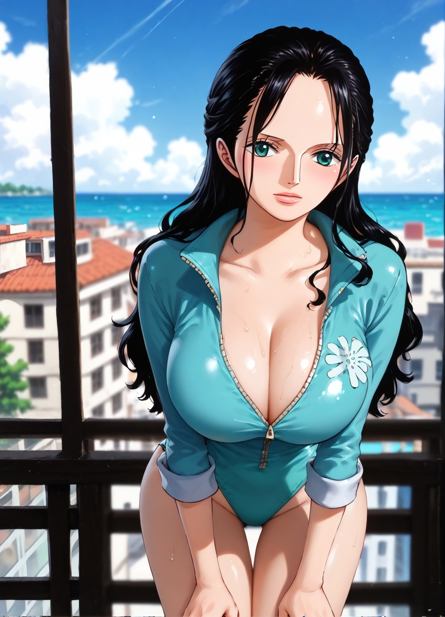 Daily Outfit - Nico Robin ニコ・ロビン-pixiv插画-作品交流服务