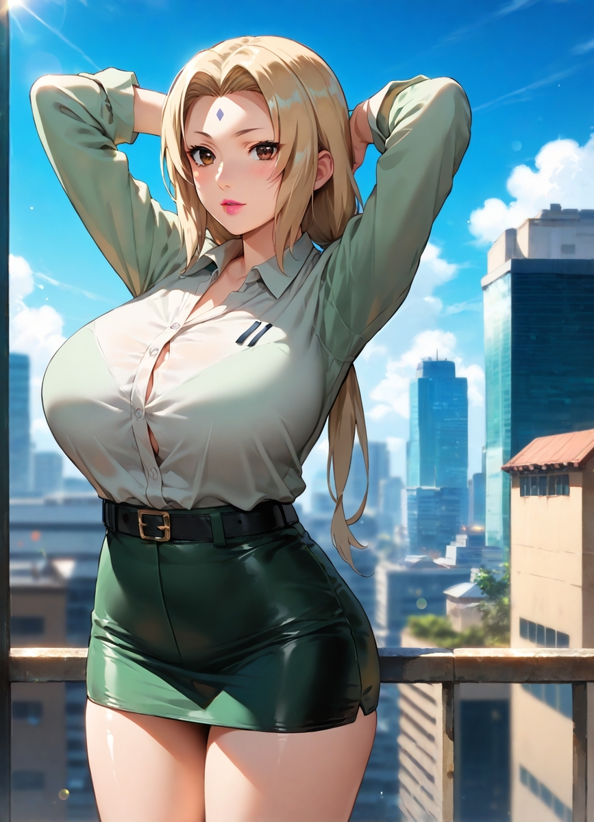 图片[16]-Tsunade 綱手 – ファッション Fashion-pixiv插画-作品交流服务