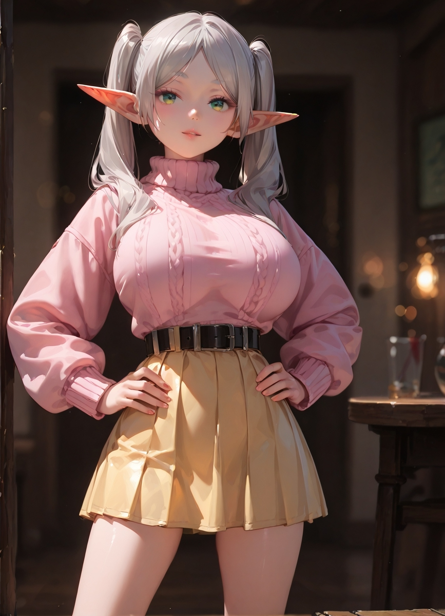 Daily ファッション - FRIEREN-pixiv插画-作品交流服务