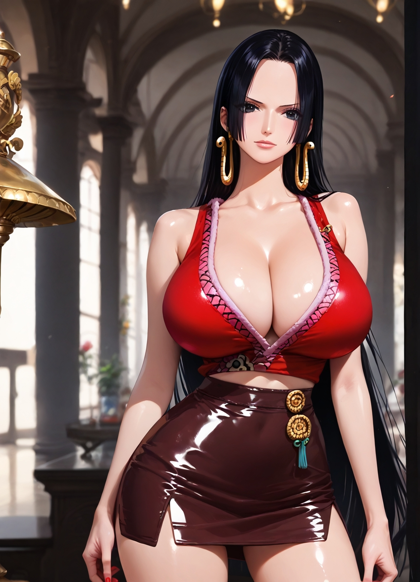 图片[26]-BIG WOMAN – Boa Hancock FASHION-pixiv插画-作品交流服务