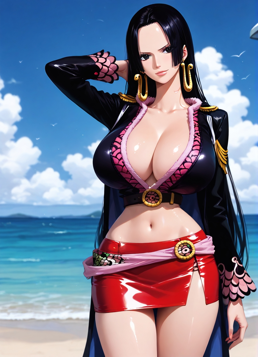 图片[8]-BIG WOMAN – Boa Hancock FASHION-pixiv插画-作品交流服务