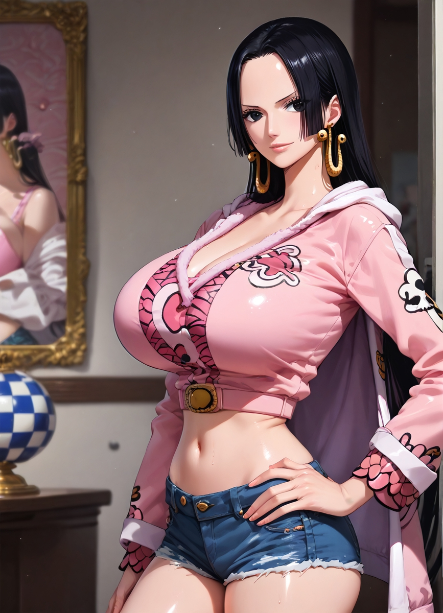 图片[9]-BIG WOMAN – Boa Hancock FASHION-pixiv插画-作品交流服务