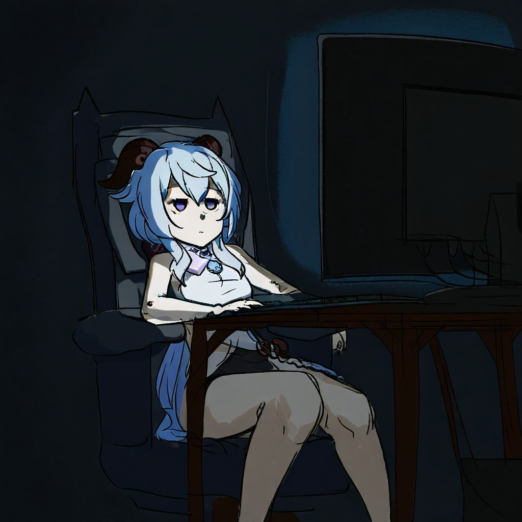 我一点儿也不空虚😎-pixiv插画-作品交流服务