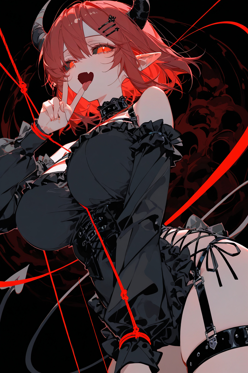 邪恶黑森林草莓蛋糕🔥-pixiv插画-作品交流服务