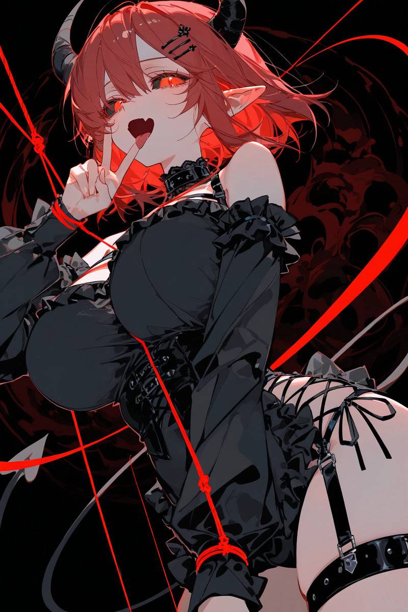 邪恶黑森林草莓蛋糕🔥-pixiv插画-作品交流服务