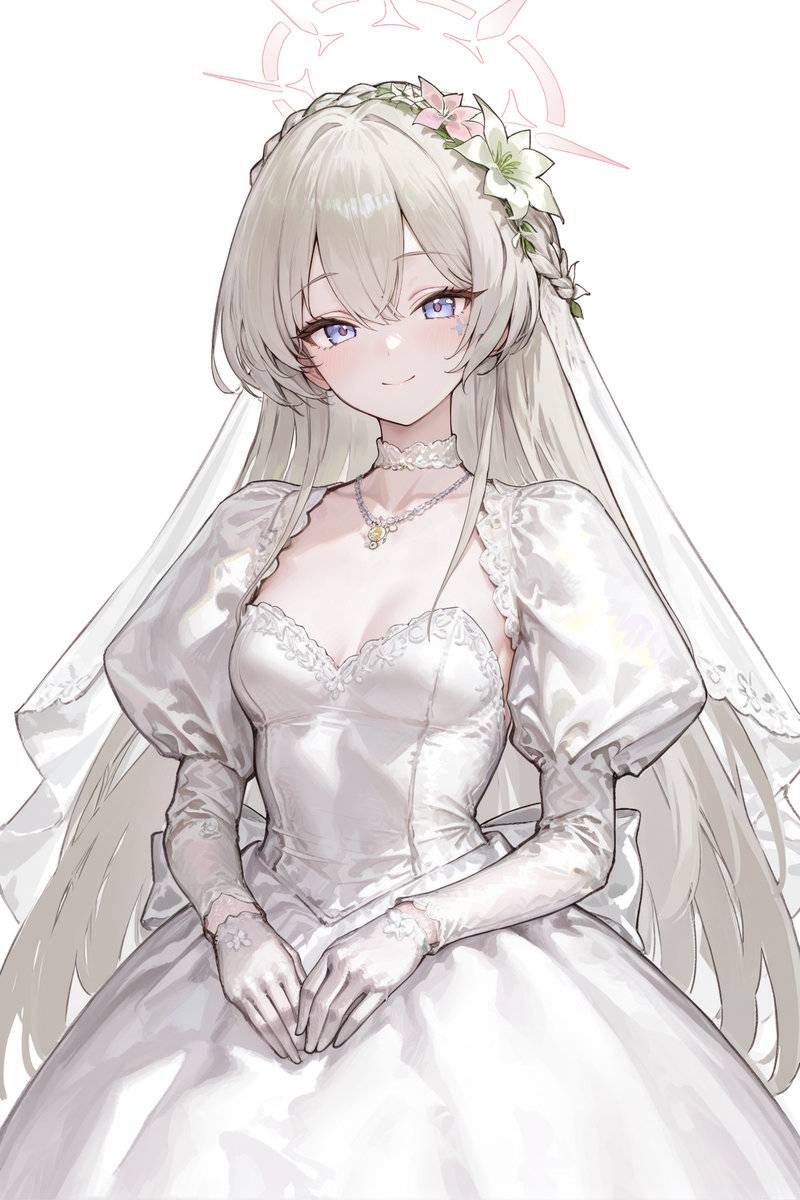 图片[11]-（约稿公开）碧蓝档案婚纱大集结-pixiv插画-作品交流服务