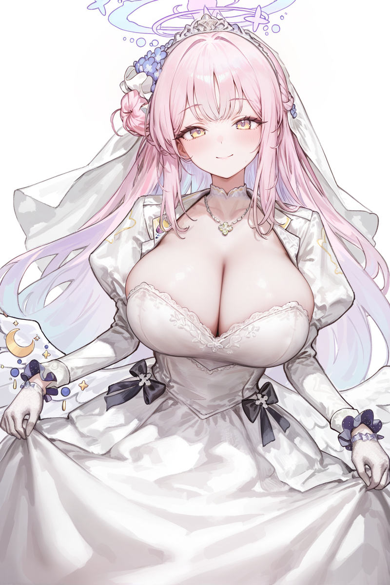 （约稿公开）碧蓝档案婚纱大集结-pixiv插画-作品交流服务