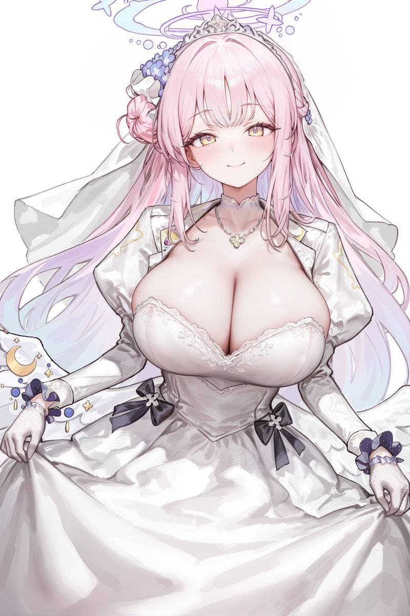（约稿公开）碧蓝档案婚纱大集结-pixiv插画-作品交流服务