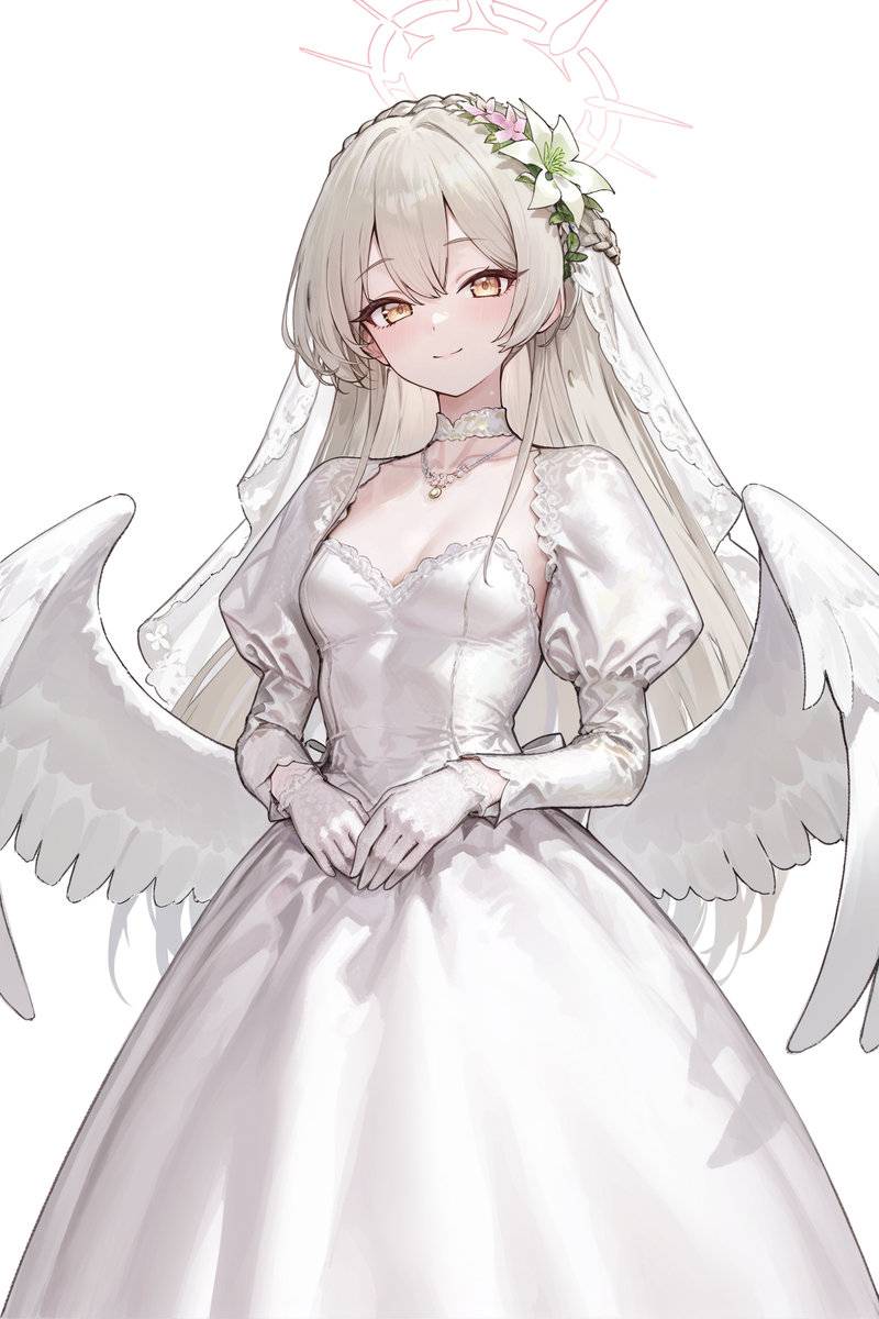（约稿公开）碧蓝档案婚纱大集结-pixiv插画-作品交流服务