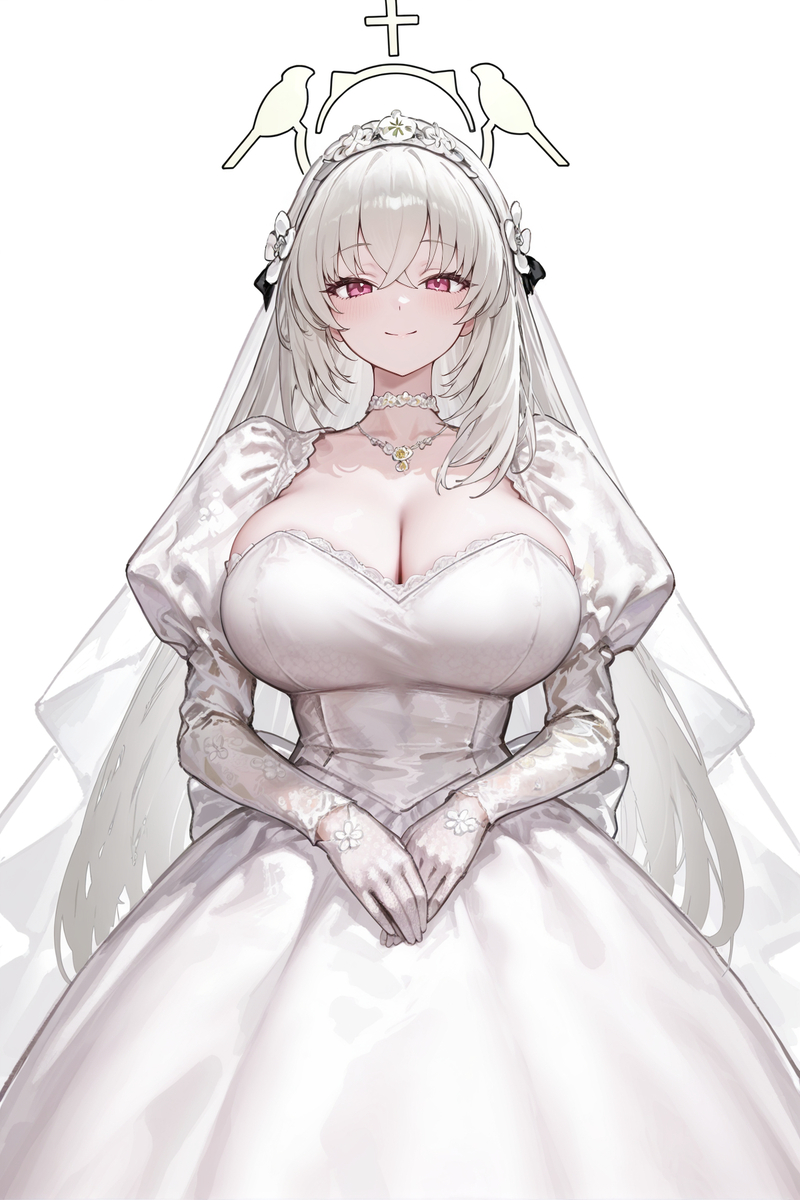 图片[9]-（约稿公开）碧蓝档案婚纱大集结-pixiv插画-作品交流服务