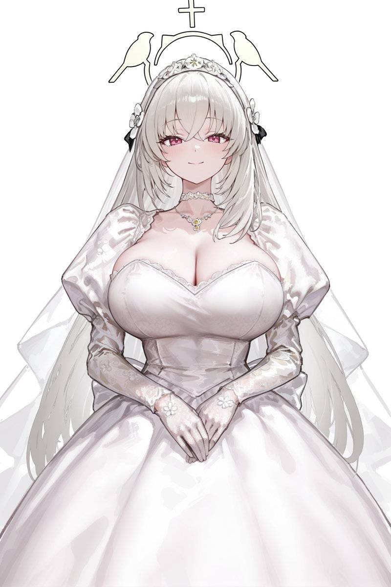 图片[9]-（约稿公开）碧蓝档案婚纱大集结-pixiv插画-作品交流服务