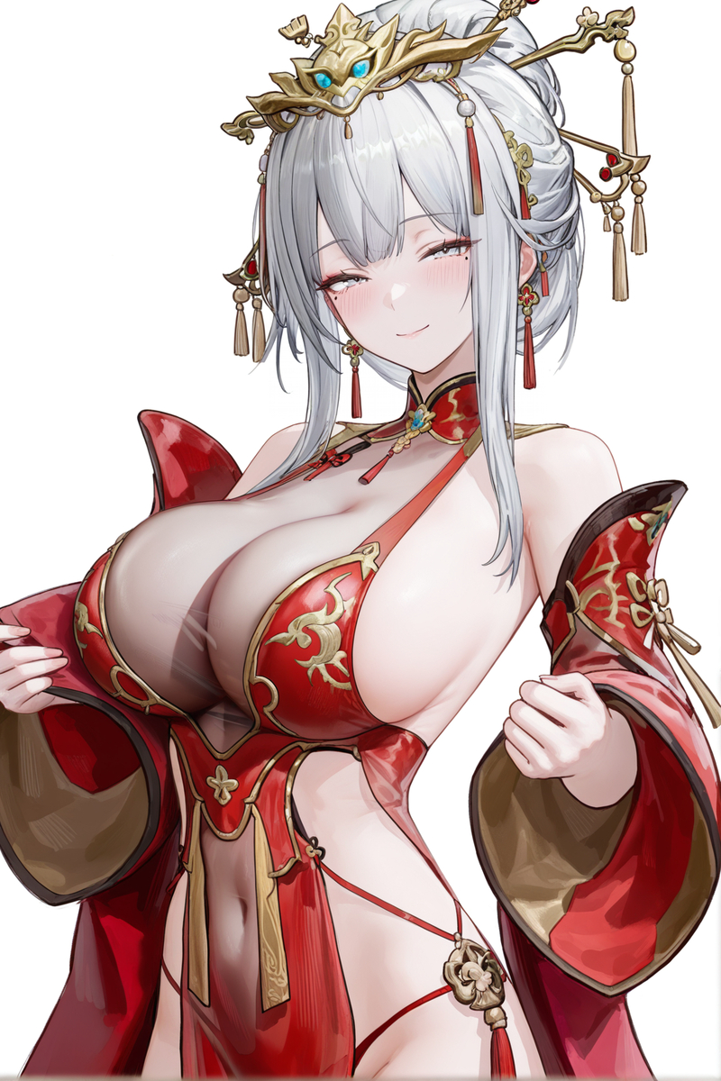 （约稿公开）辰星婚服-pixiv插画-作品交流服务