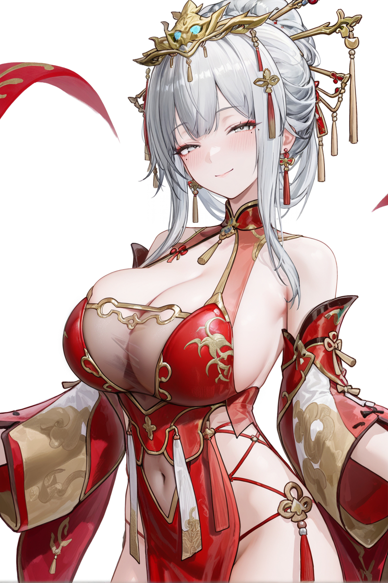 图片[6]-（约稿公开）辰星婚服-pixiv插画-作品交流服务