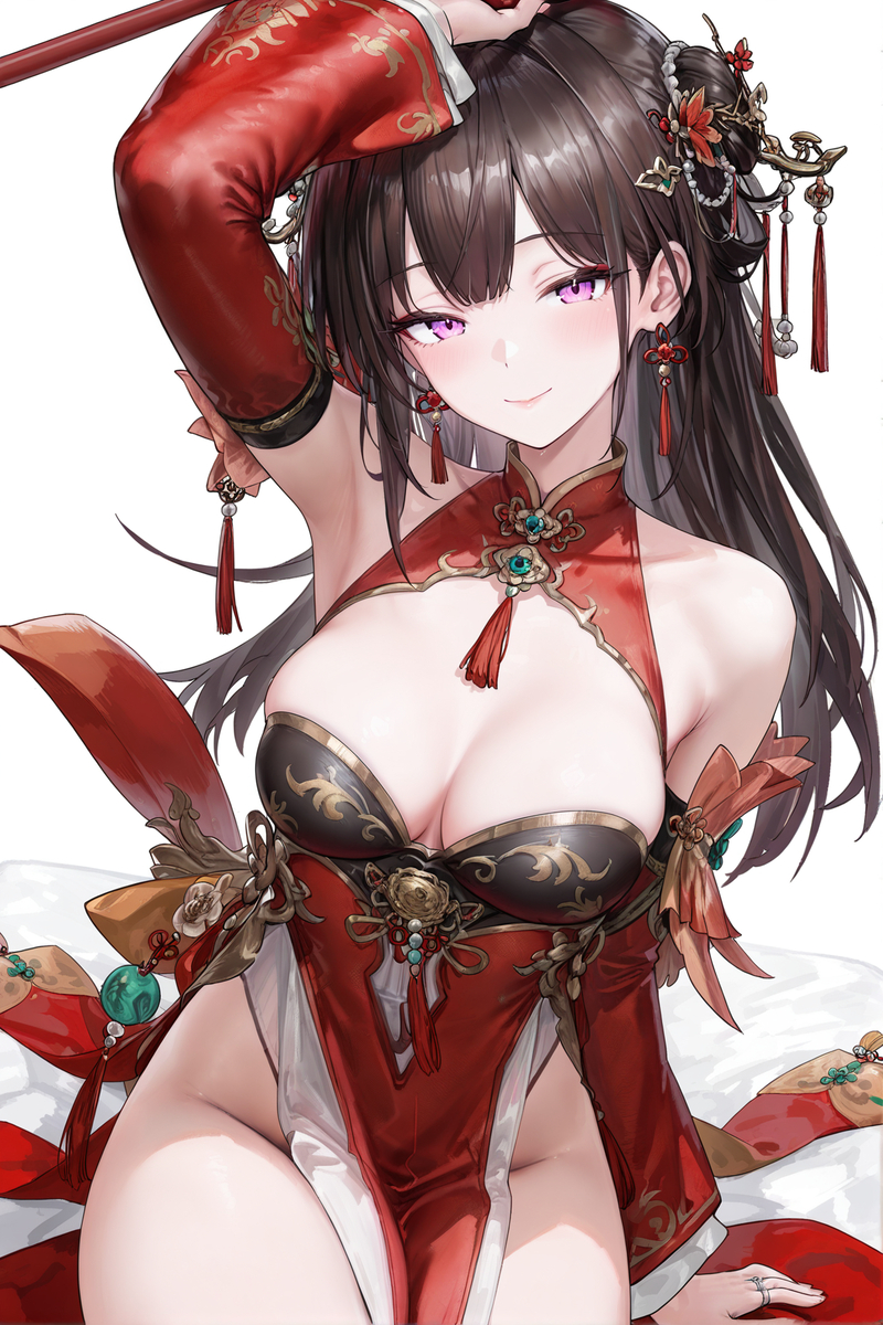 图片[11]-（约稿公开）肴 婚服-pixiv插画-作品交流服务