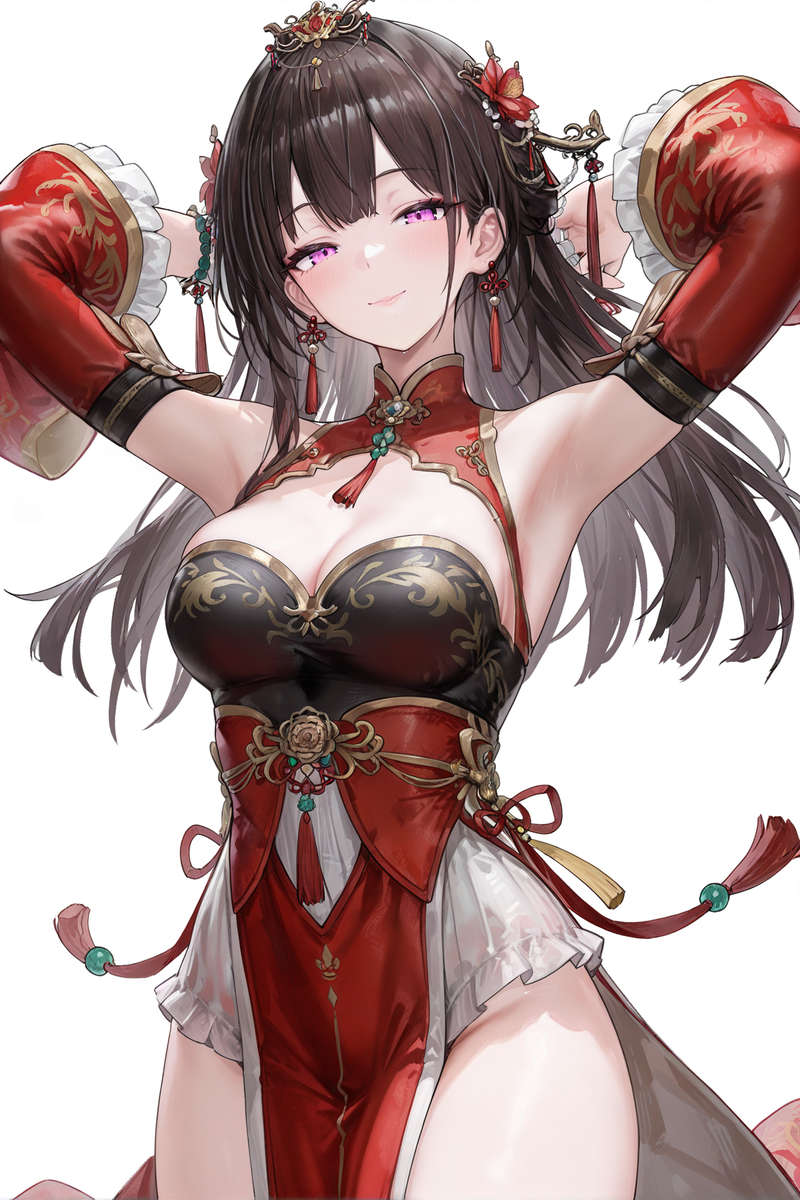 图片[6]-（约稿公开）肴 婚服-pixiv插画-作品交流服务