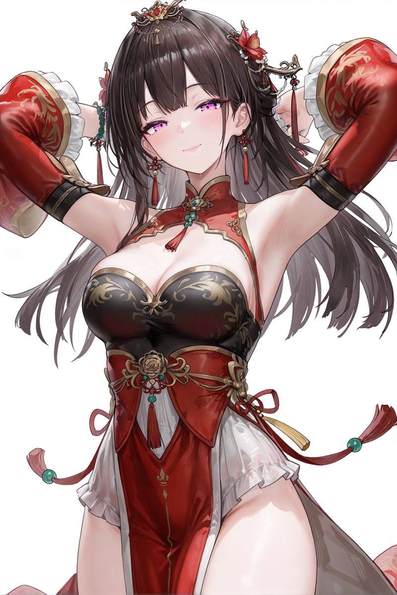 图片[6]-（约稿公开）肴 婚服-pixiv插画-作品交流服务