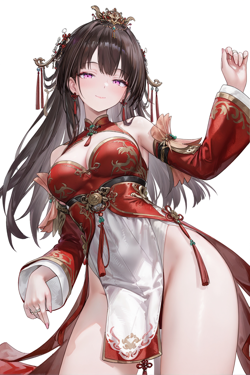 图片[10]-（约稿公开）肴 婚服-pixiv插画-作品交流服务