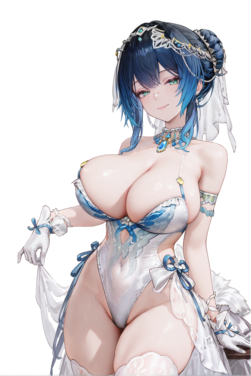 （约稿公开）凯茜娅 婚服-pixiv插画-作品交流服务