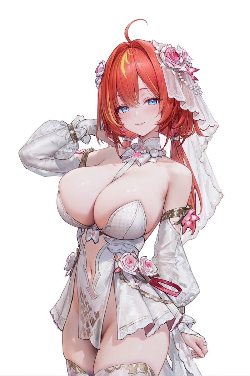 （约稿公开）苔丝 婚服-pixiv插画-作品交流服务