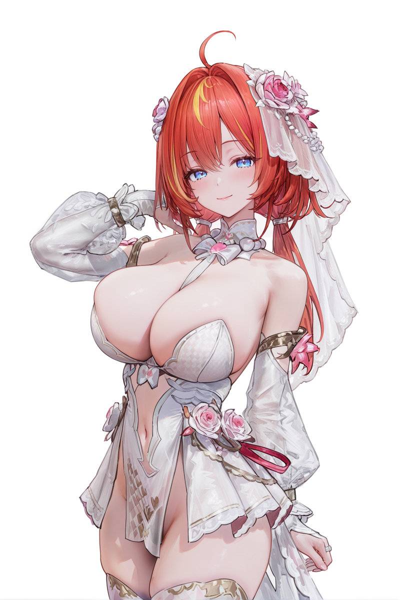 （约稿公开）苔丝 婚服-pixiv插画-作品交流服务