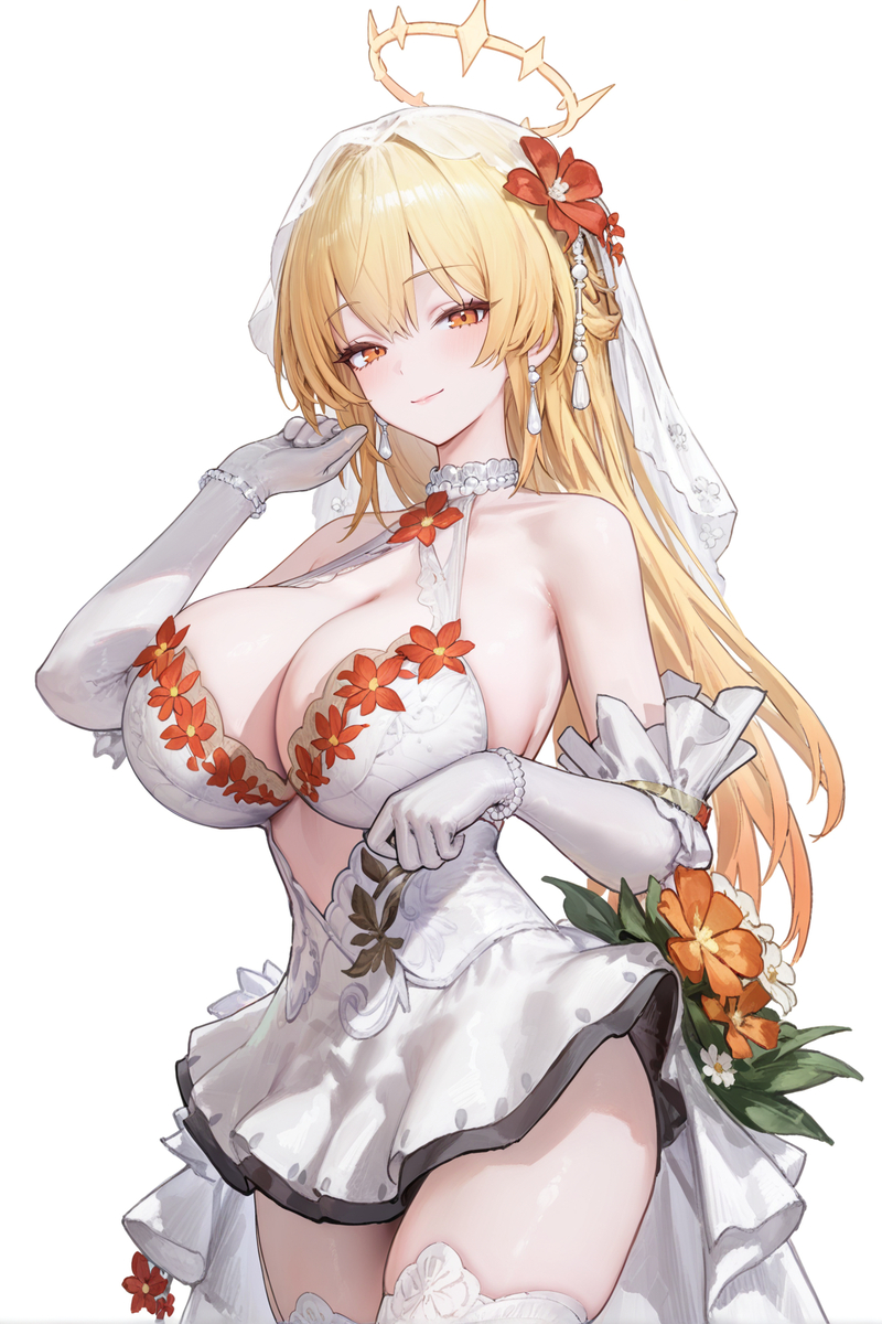 （约稿公开）芬妮 婚服-pixiv插画-作品交流服务