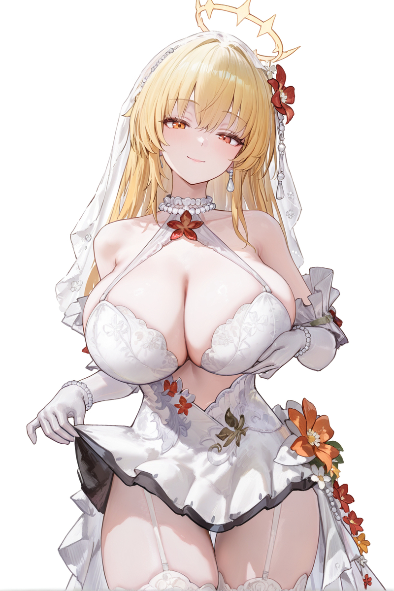 图片[11]-（约稿公开）芬妮 婚服-pixiv插画-作品交流服务