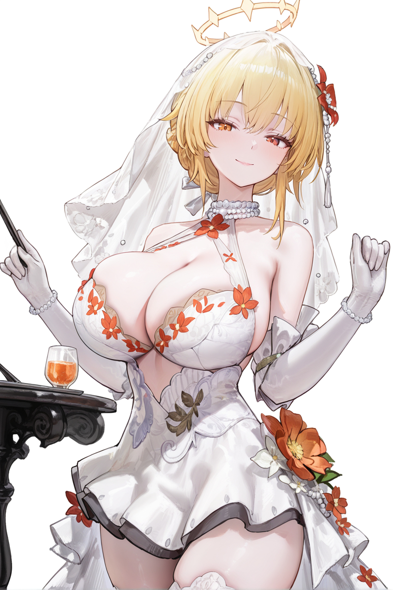 （约稿公开）芬妮 婚服-pixiv插画-作品交流服务