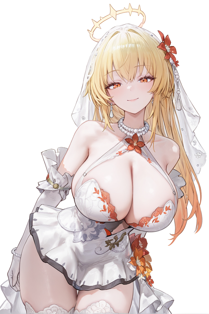 （约稿公开）芬妮 婚服-pixiv插画-作品交流服务