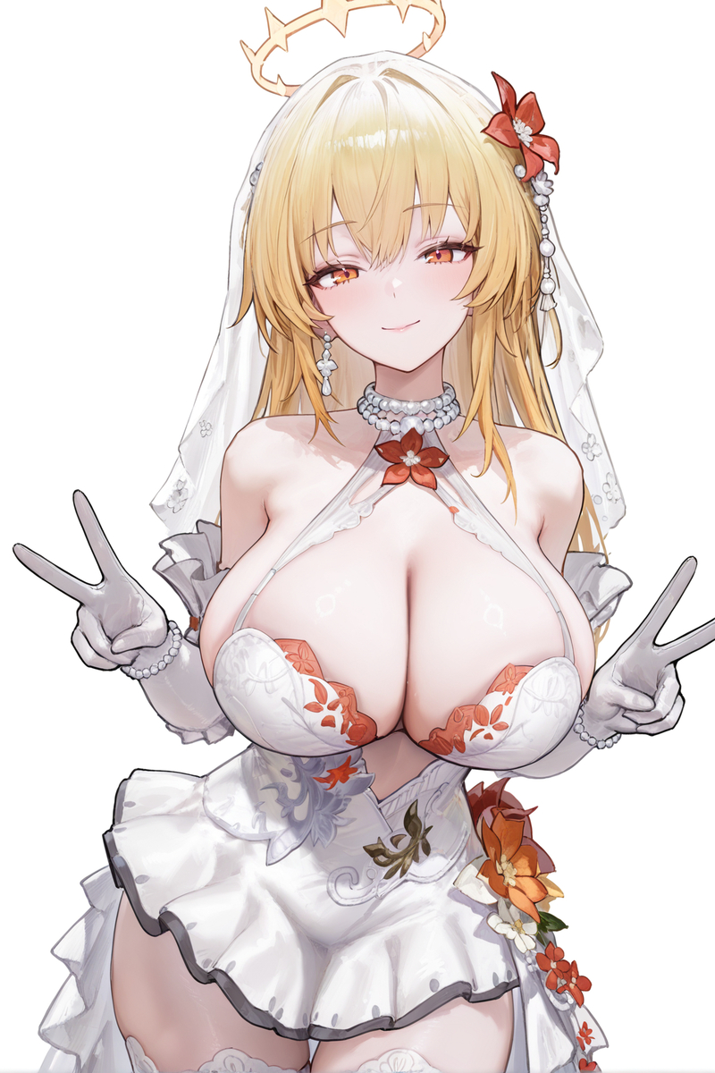 图片[7]-（约稿公开）芬妮 婚服-pixiv插画-作品交流服务