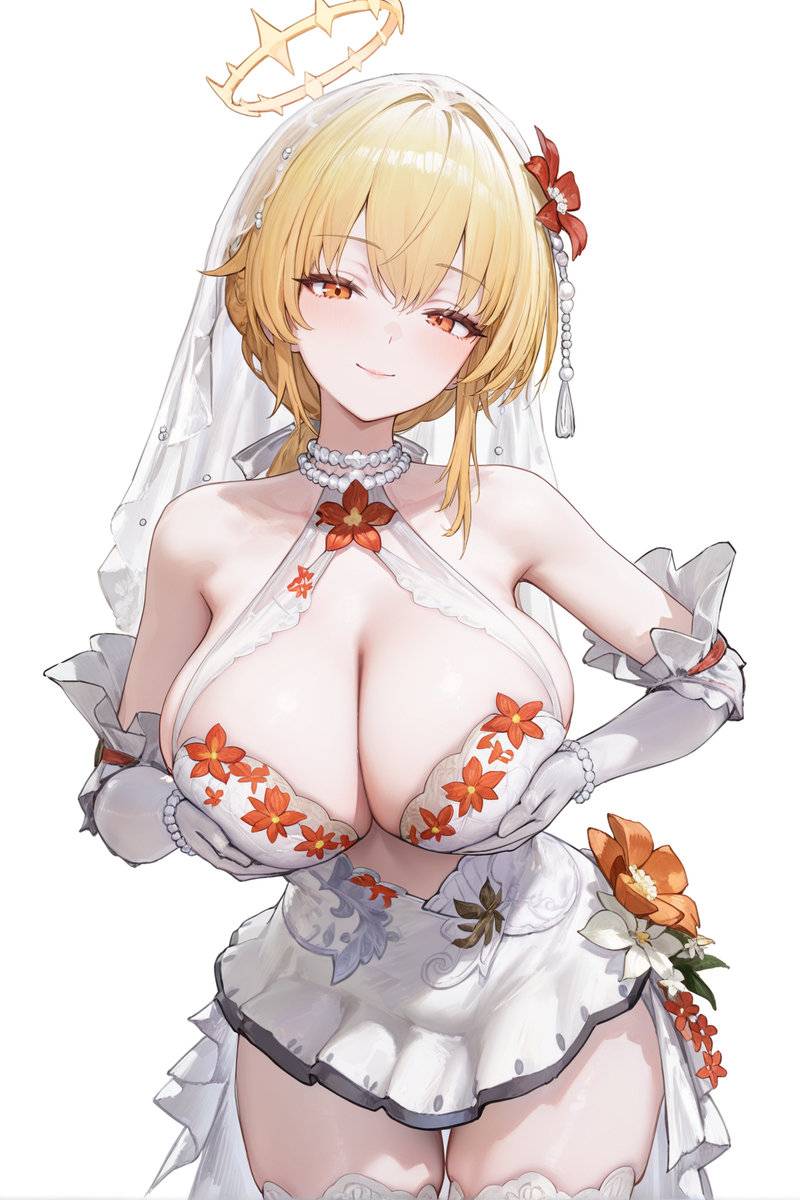 图片[8]-（约稿公开）芬妮 婚服-pixiv插画-作品交流服务