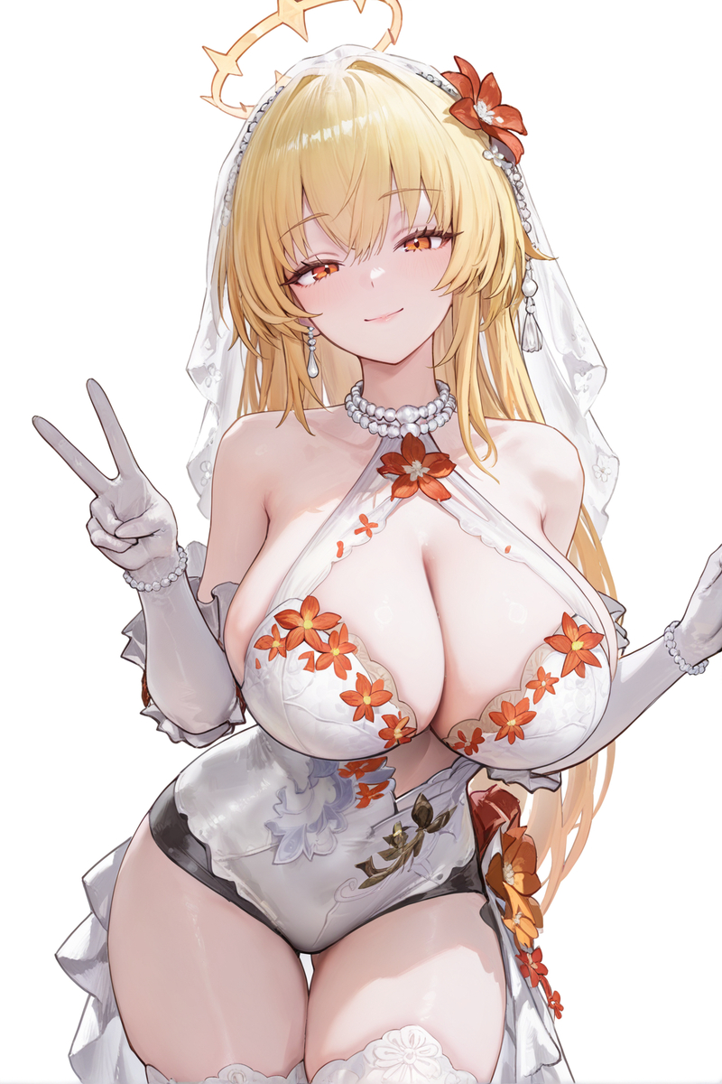 图片[10]-（约稿公开）芬妮 婚服-pixiv插画-作品交流服务