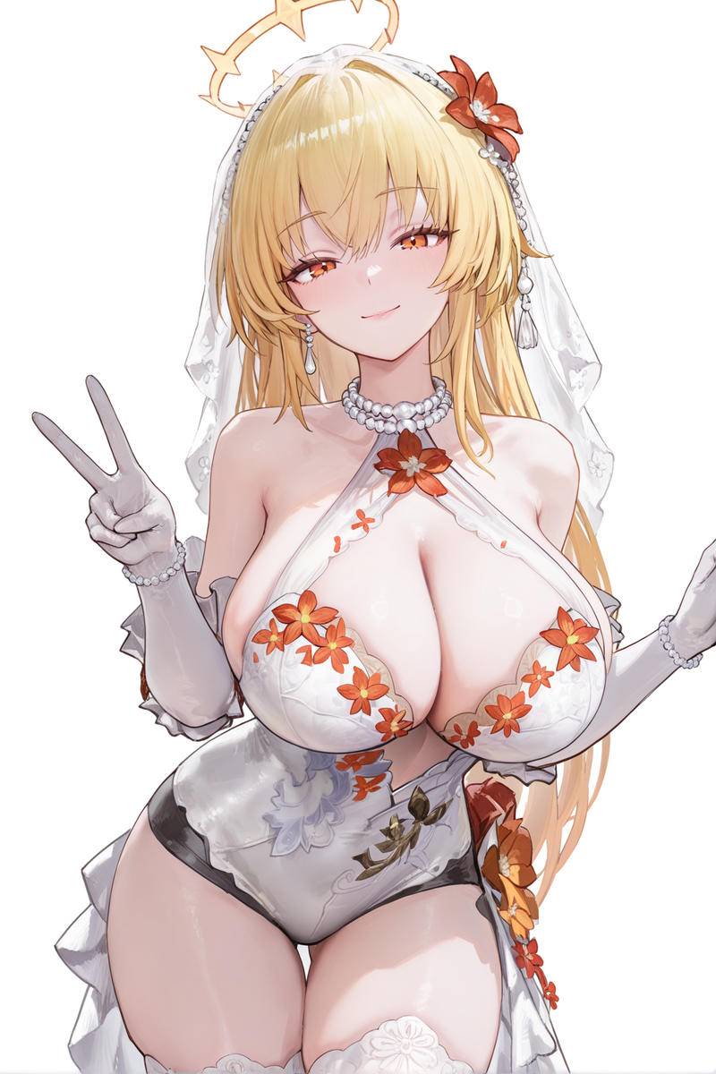 图片[10]-（约稿公开）芬妮 婚服-pixiv插画-作品交流服务