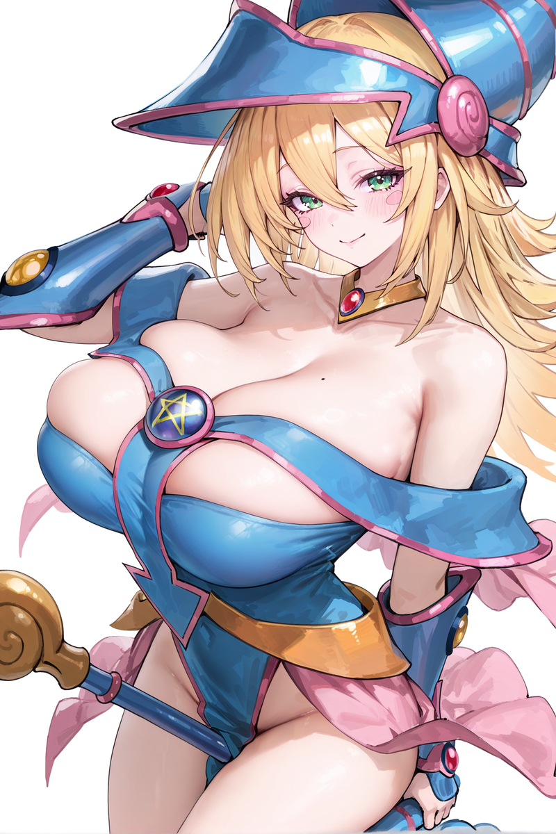 图片[5]-约稿公开 黑魔导女孩-pixiv插画-作品交流服务