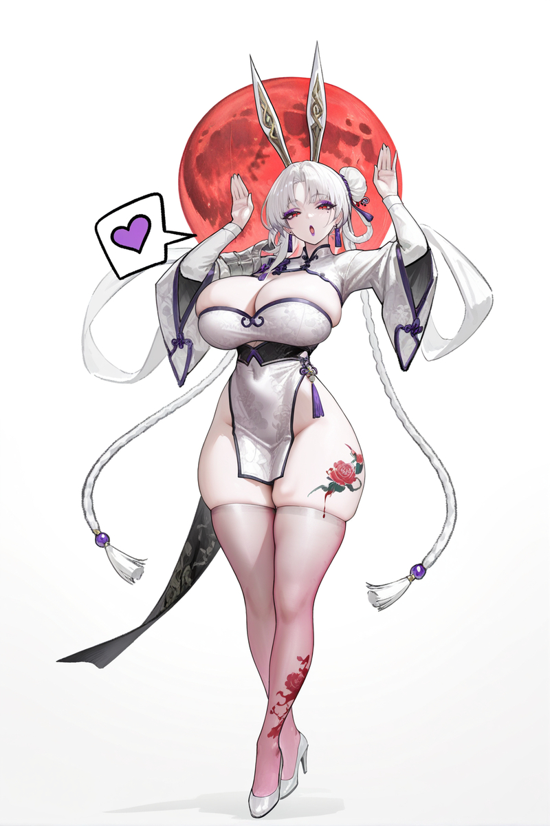 （约稿公开）嫦娥-pixiv插画-作品交流服务