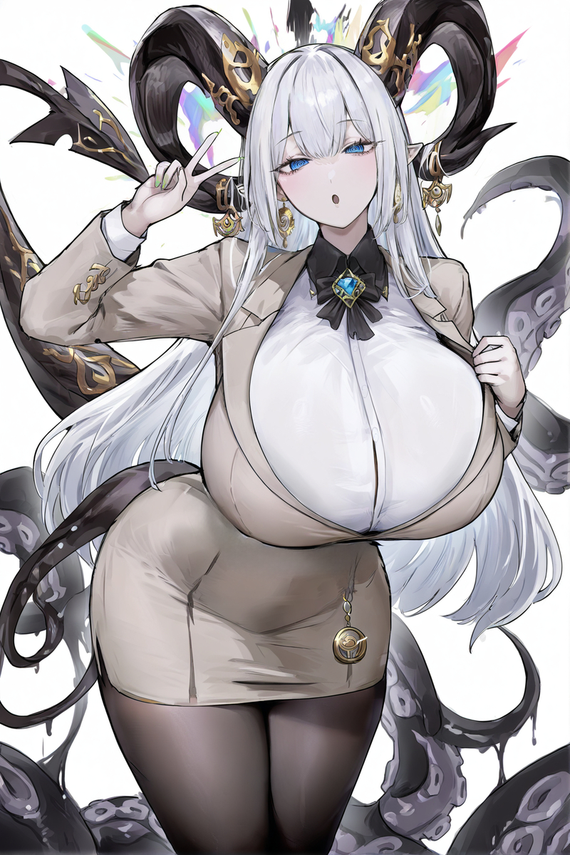 （约稿公开）大角羊-pixiv插画-作品交流服务