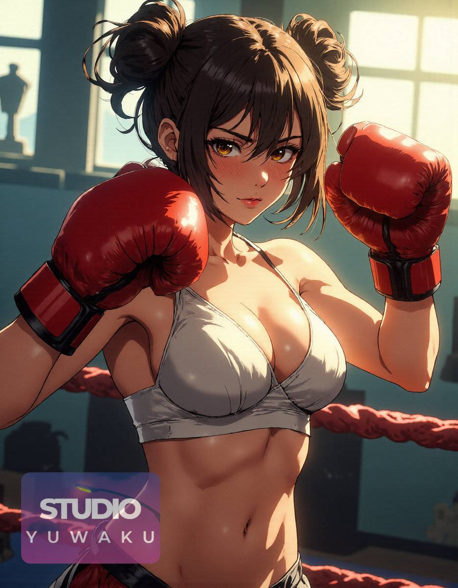图片[2]-Boxing Beauty | ボクシングの美-pixiv插画-作品交流服务