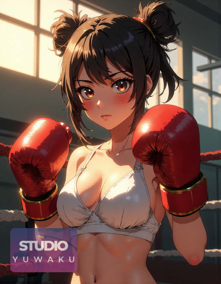 Boxing Beauty | ボクシングの美-pixiv插画-作品交流服务