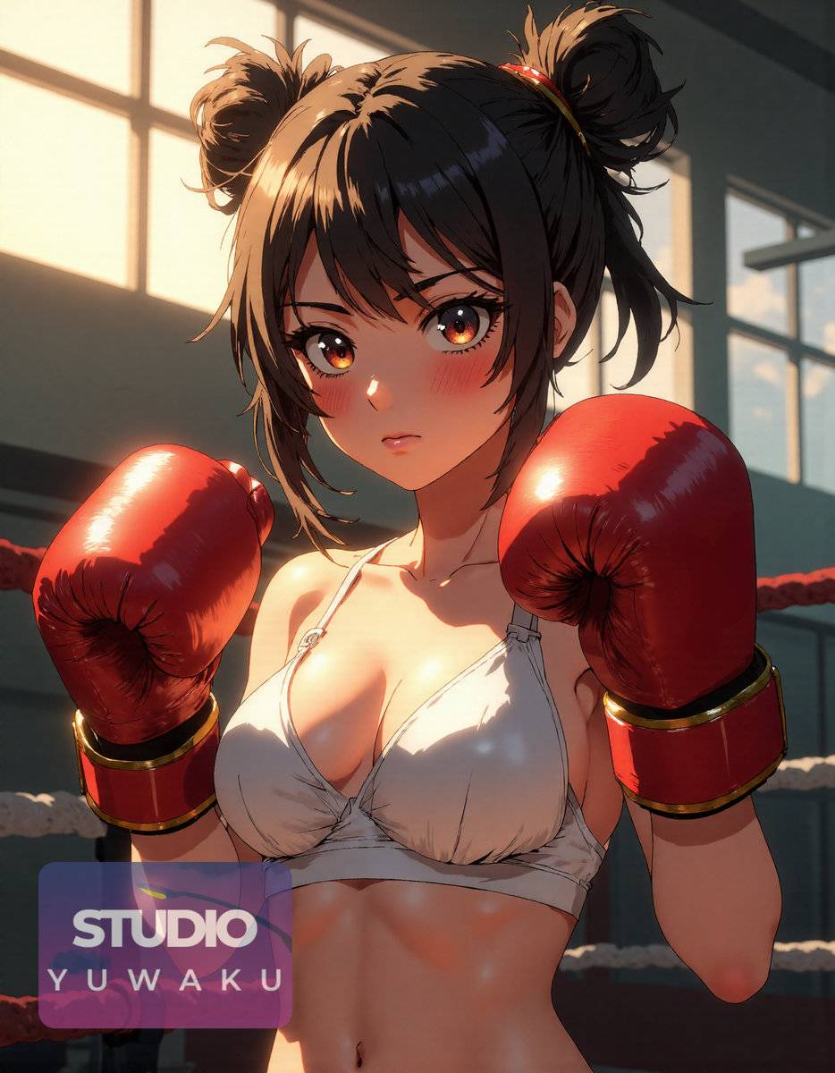 图片[3]-Boxing Beauty | ボクシングの美-pixiv插画-作品交流服务