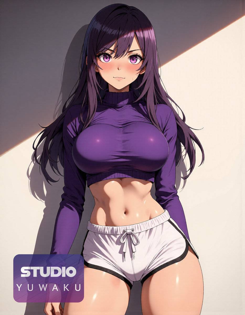 图片[2]-Purple Beauty | 紫の美女-pixiv插画-作品交流服务