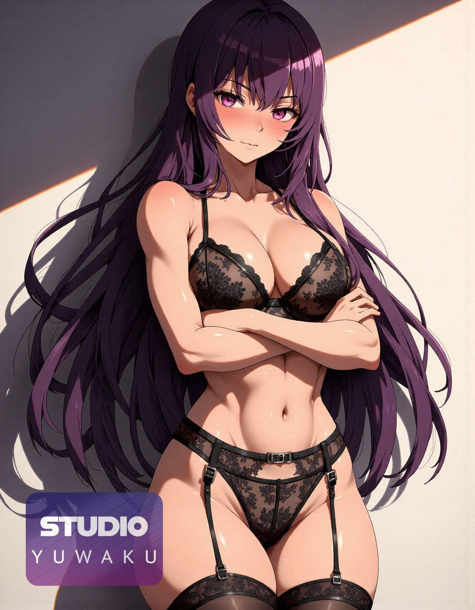 图片[3]-Purple Beauty | 紫の美女-pixiv插画-作品交流服务