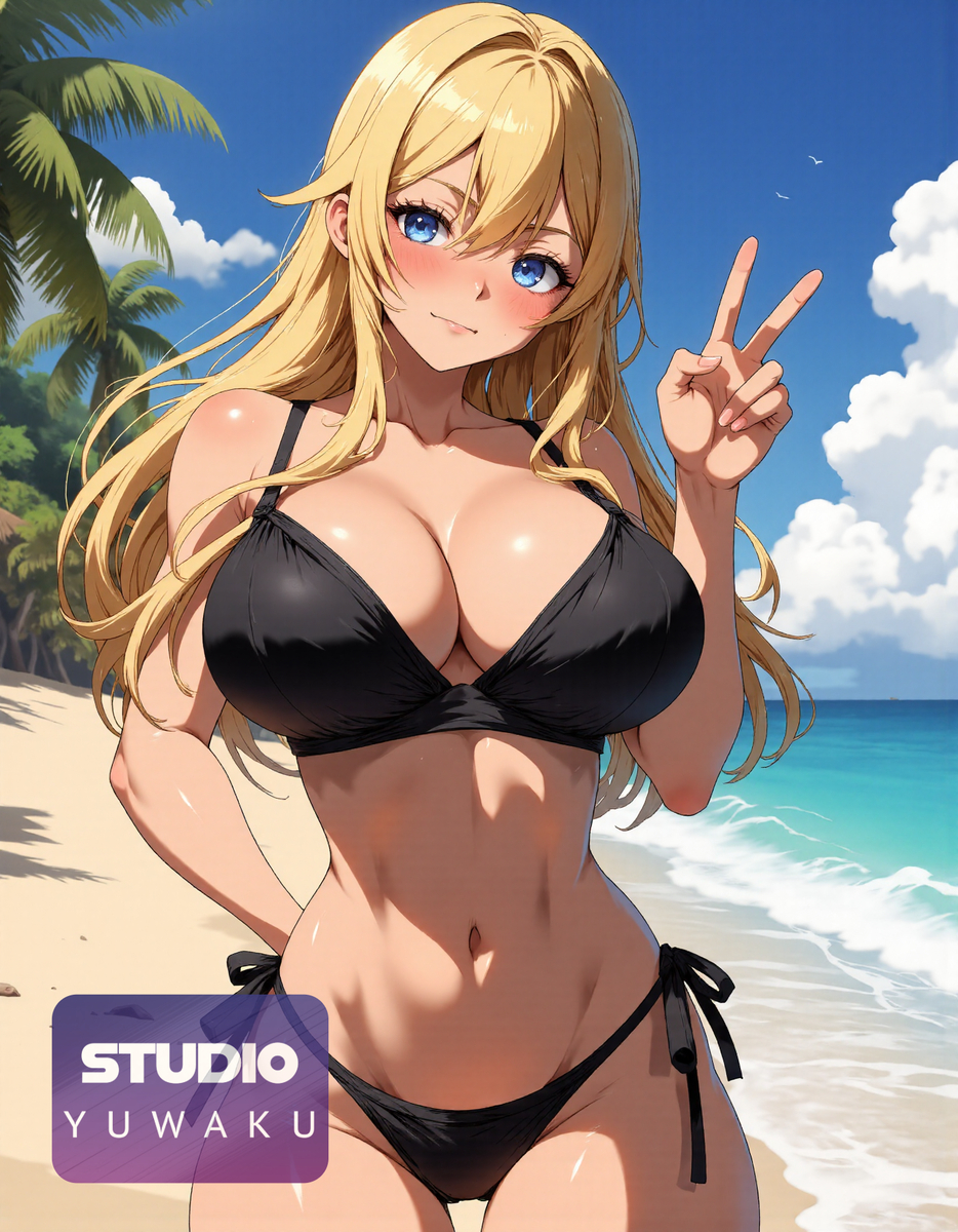 Bikini-girl | ビキニを着た女の子-pixiv插画-作品交流服务